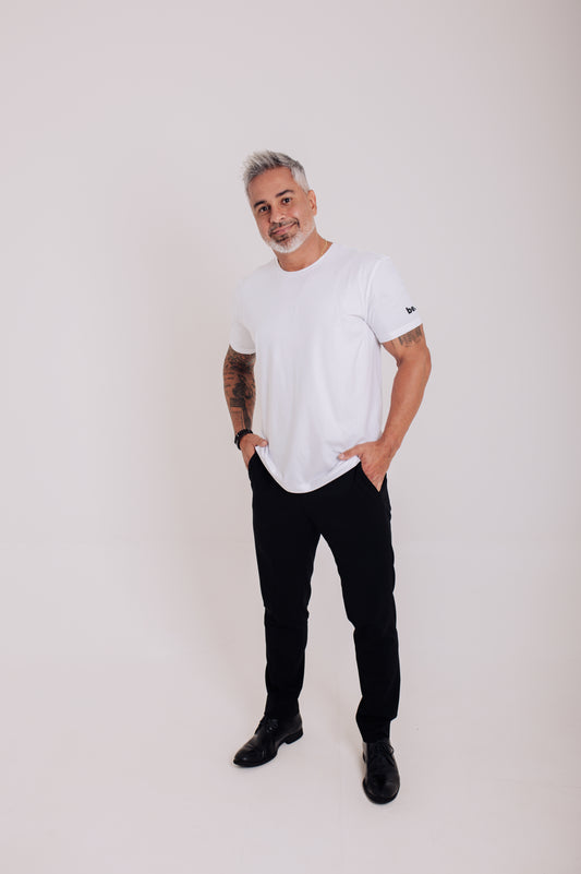 Camiseta Básica Believr Branca